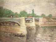 Vincent Van Gogh The Seine with the Pont de la Grande Jatte (nn04) oil painting picture wholesale